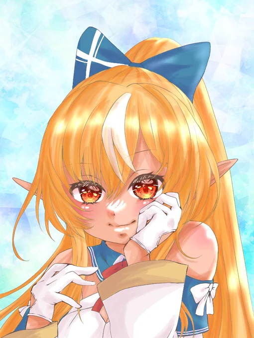ふーたんお絵描き(*^^*)#しらぬえ #不知火フレア 