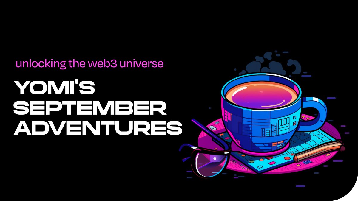 🚀 September is an exciting month for YOMI: We update our #code with fresh ideas 🧩 We hunt bugs like #digital detectives 🐞 Coffee is our fuel ☕ We #innovate relentlessly in the ever-expanding world of Web3 🌌🚀 Join us! #Web3