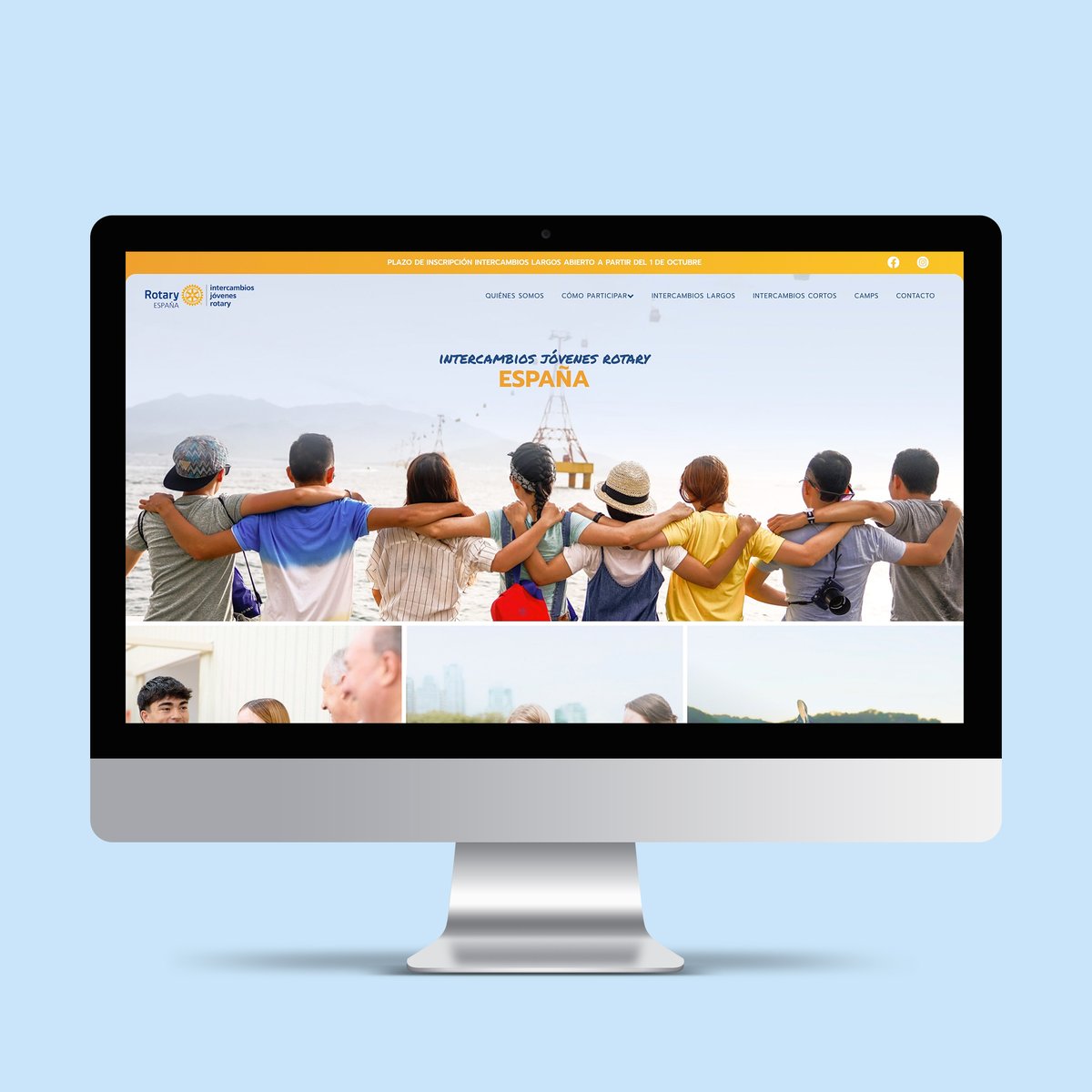 RotaryD2201's tweet image. Cambio de imagen en la web de Intercambios Rotary spain.

Os presentamos la nueva imagen que caracterizará a nuestra página web a partir de ahora. 

Link de la nueva web: rotaryintercambiospain.org

Y  únete a las redes de instagram y facebook: Rotary Intercambios Spain.