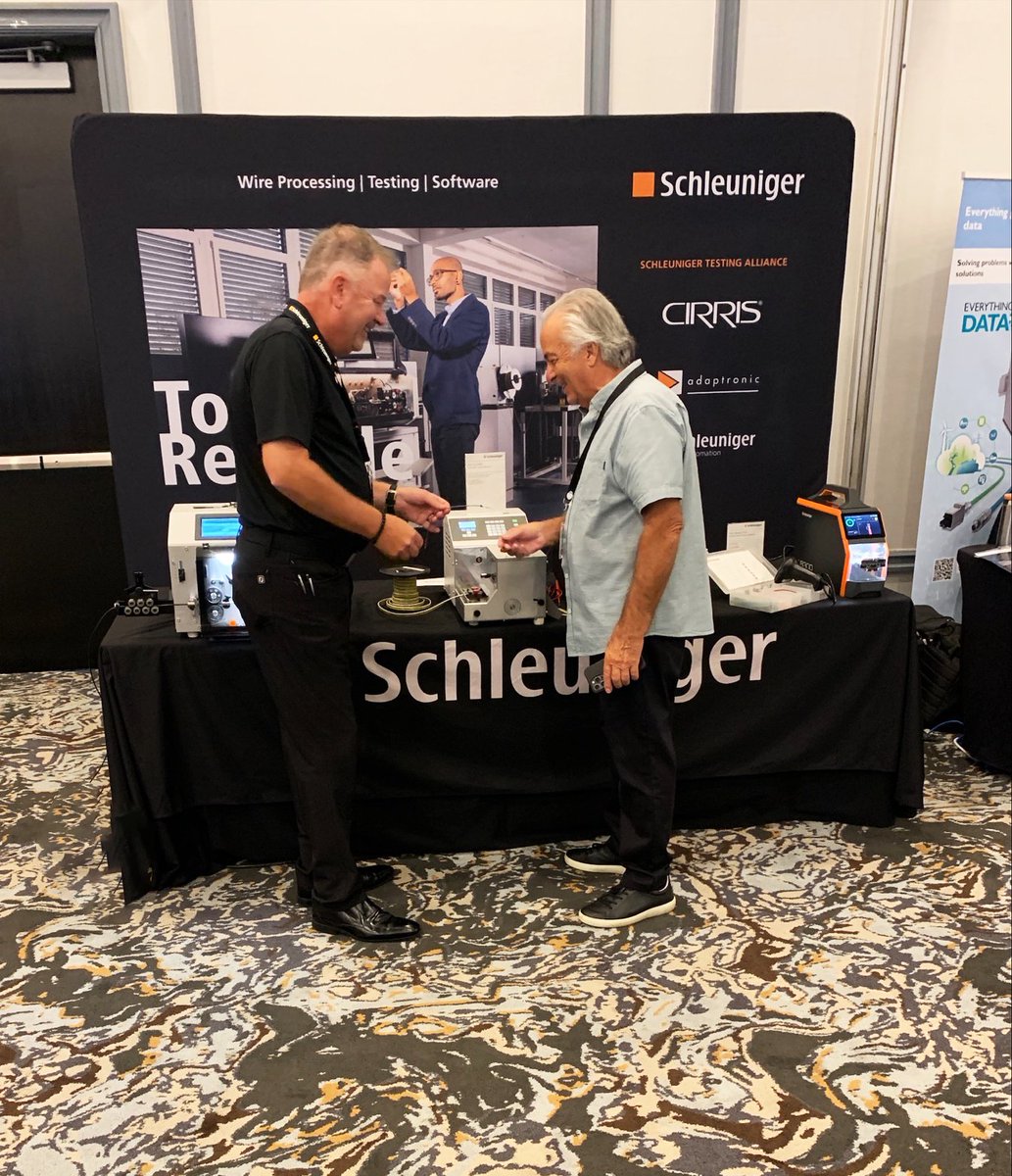 SchleunigerInc's tweet image. We&apos;re thrilled to be here at EPTECH Montreal!

If you&apos;re attending the show, don&apos;t forget to drop by the Schleuniger booth to explore a select line of wire processing solutions and connect with our Canadian sales Manager, Harry Coates!

#Tradeshow #EPTECH2023