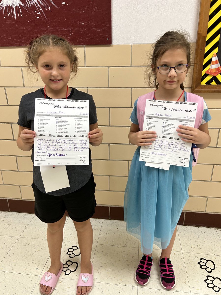 TigersBenton's tweet photo. Positive Office Referrals are rolling in at Benton Elementary! https://t.co/d5UhdE2tOV