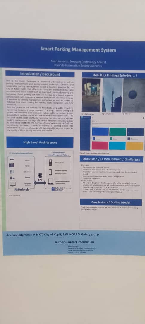 RISARwanda's tweet photo. This afternoon, the #ScientificProgram of the Smart City Investment Summit #ASCIS2023 was smoothly marked by abstracts and posters presentation.  All abstracts &amp; posters aim at finding sustainable solutions to help shape the cities of tomorrow and improve citizens' daily lives. https://t.co/7txbuCnAtO