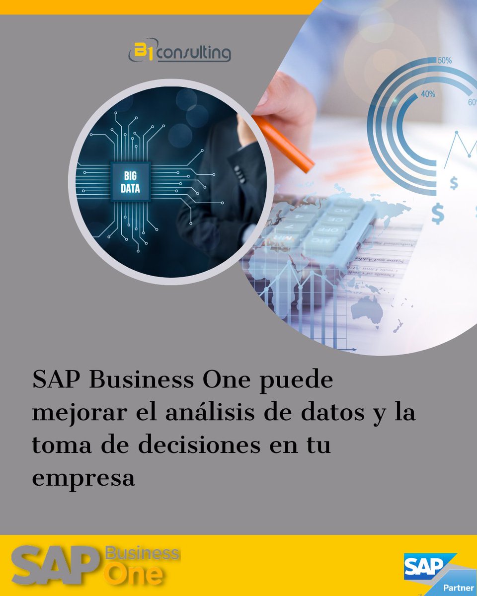 b1consulting_ve's tweet photo. Con SAP Business One, puedes tener acceso a una gran cantidad de información en tiempo real y en un solo lugar.
#SAPB1 #softwareerp #erpsistema #b1consulting #sapbusinessone #serviciossap #sapsoftware #saperp #ERP #SAPRepublicaDominicana #SAPVenezuela #SAPPuertoRico https://t.co/HXBKPAxnRt