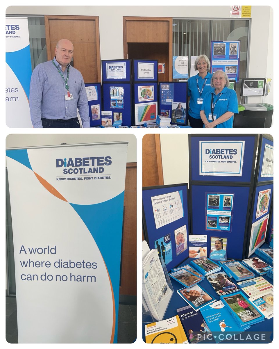 Great to host West Lothian diabetes association at West Lothian civic centre today #DIABETES #healthcare