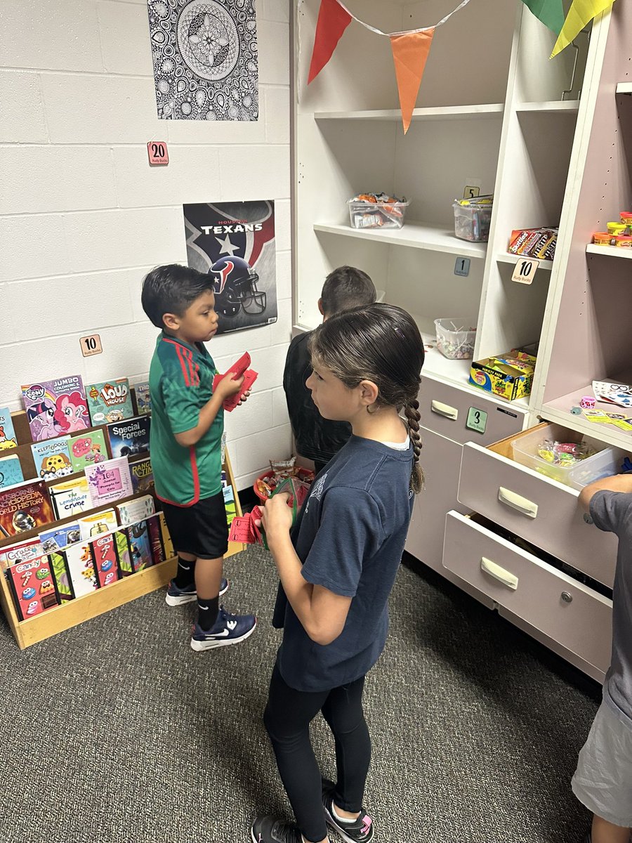 Our Rudy Store Grand Opening for 2023-24 was a great way to start my morning! Our Roadrunners were excited and ready to spend their Rudy Bucks! #GrowingGreatness