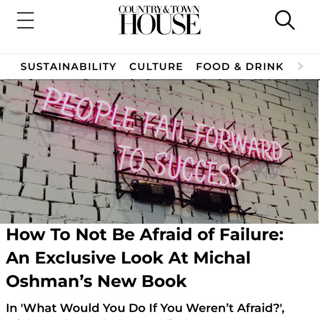 Ahead of my book launch tomorrow, I am delighted to have been asked to share an extract from it with <a href="/countryandtown/">Country and Town House</a> magazine.

Read the full article here:
countryandtownhouse.com/culture/how-to… 

#WWYDIYWA #makeanimpact #booklaunch #overcomingfear
<a href="/mbcommsltd/">MB Communications</a> <a href="/TBP_agency/">The Blair Partnership</a> <a href="/dkbooks/">DK Books UK</a>