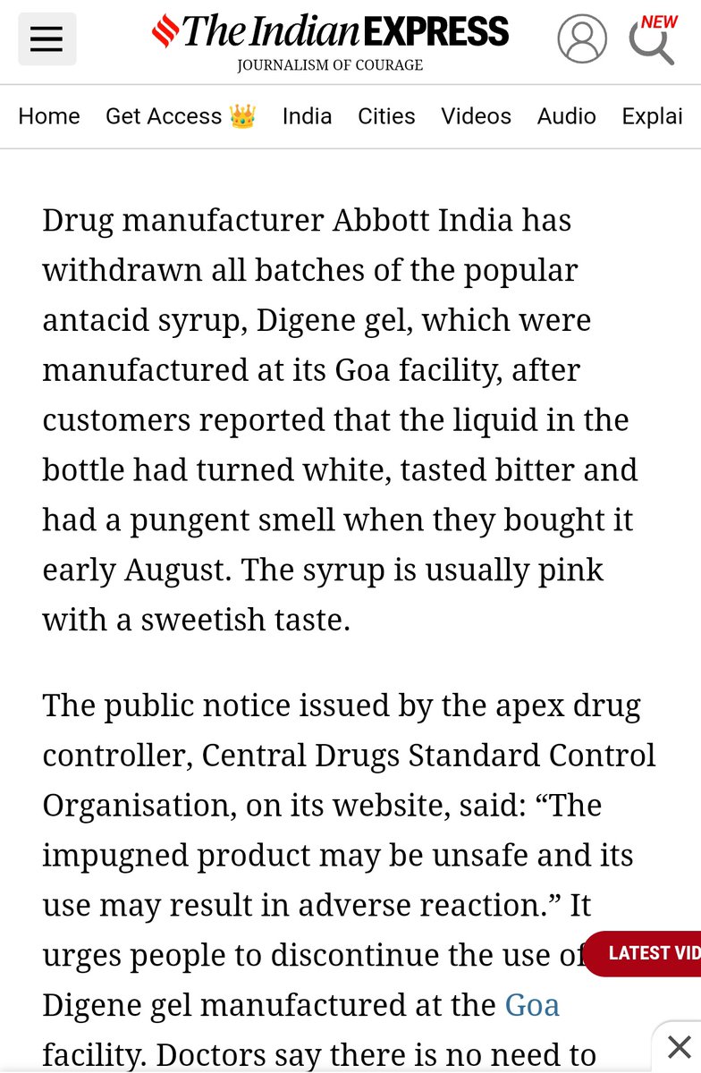 rg202two's tweet image. Alert 🚨🚨🚨

Stop using #Digene gel medicine