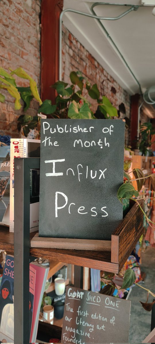 Our Publisher of the month is the amazing <a href="/Influxpress/">Influx Press</a>