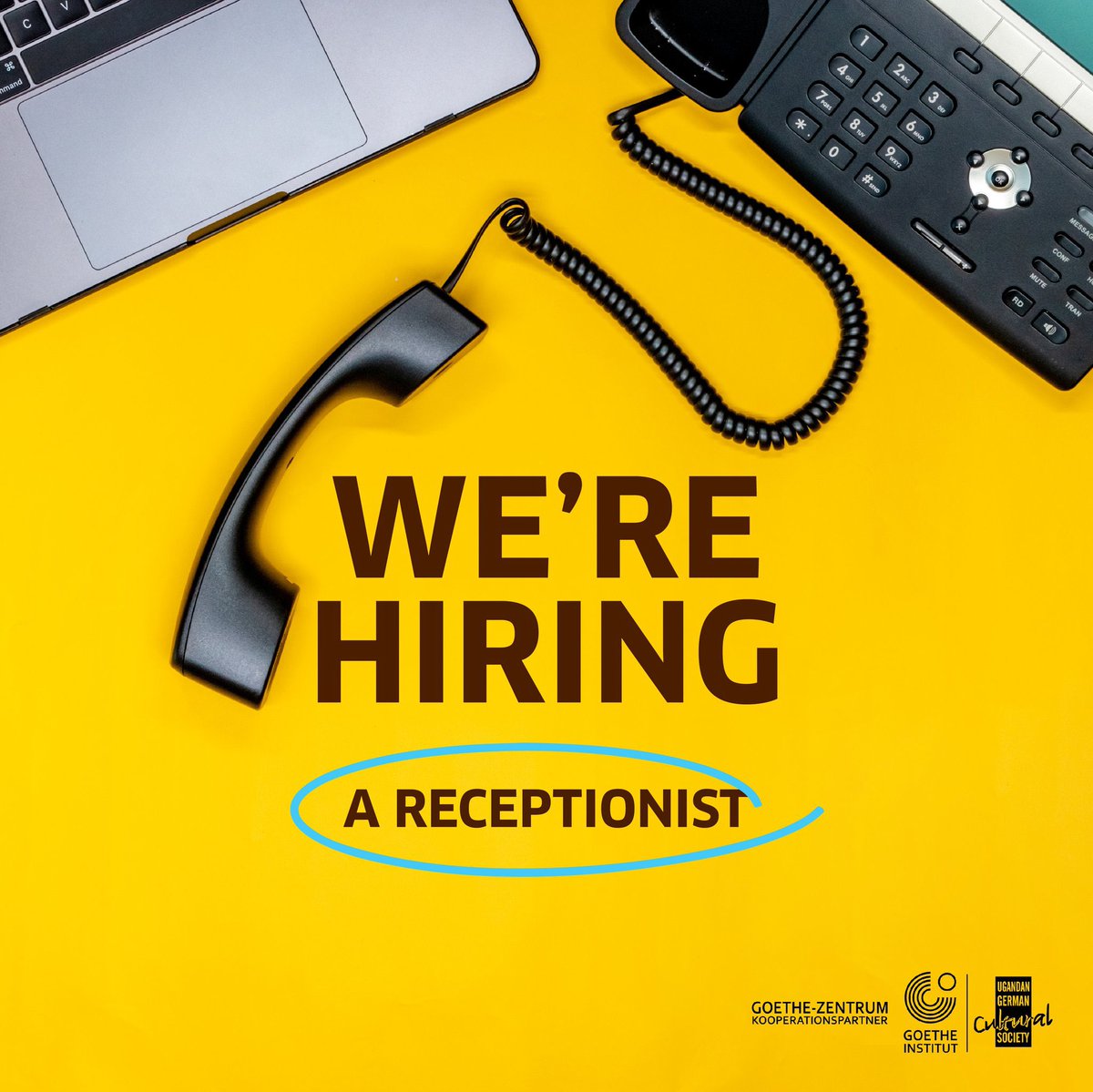 #JobsInUganda (@jobnoticeug) on Twitter photo Receptionist Opportunity at GZK/UGCS <a href="/GZ_Kampala/">Goethe-Zentrum Kampala/UGCS</a>
Check out the full job description and application details on website: goethezentrumkampala.org/about-us/vacan… Receptionist Opportunity at GZK/UGCS <a href="/GZ_Kampala/">Goethe-Zentrum Kampala/UGCS</a>
Check out the full job description and application details on website: goethezentrumkampala.org/about-us/vacan…