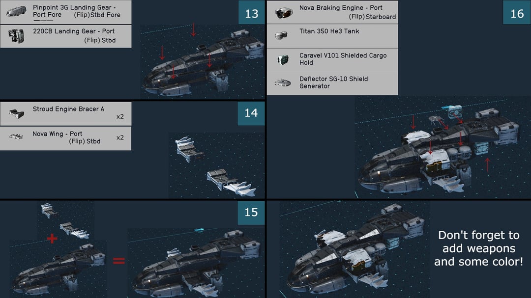 eXtas1stv's tweet photo. 👀🔥 OJOOOOO 🚀

El usuario JimmyJoyFood ha creado una guía completa por imágenes para crear la Pelican de la UNSC de Halo en #Starfield.

¿La vas a crear? El Master Chief merece un homenaje en uno de los juegos más grandes de todos los tiempos. https://t.co/uvOpGGLwdt