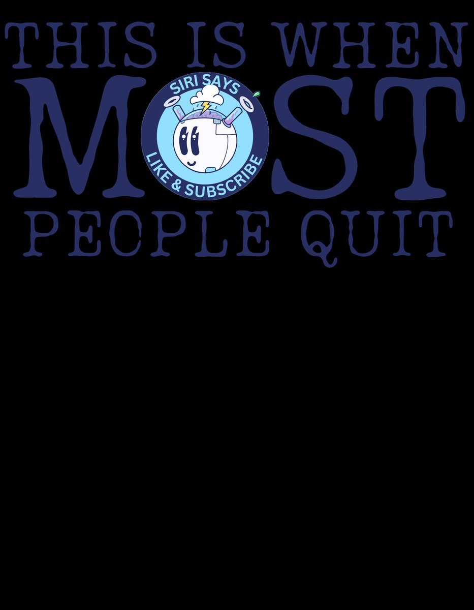 SiriSaysYT's tweet image. 🧠The exceptions, edge cases and emergencies are the job.💯

If the path was without struggle, everyone would do it &amp;amp; no one would give up.

🔹Every path will be challenged
🔹Every emergency will test you

Remember: this is when most people quit.

But not you!

#SiriSays