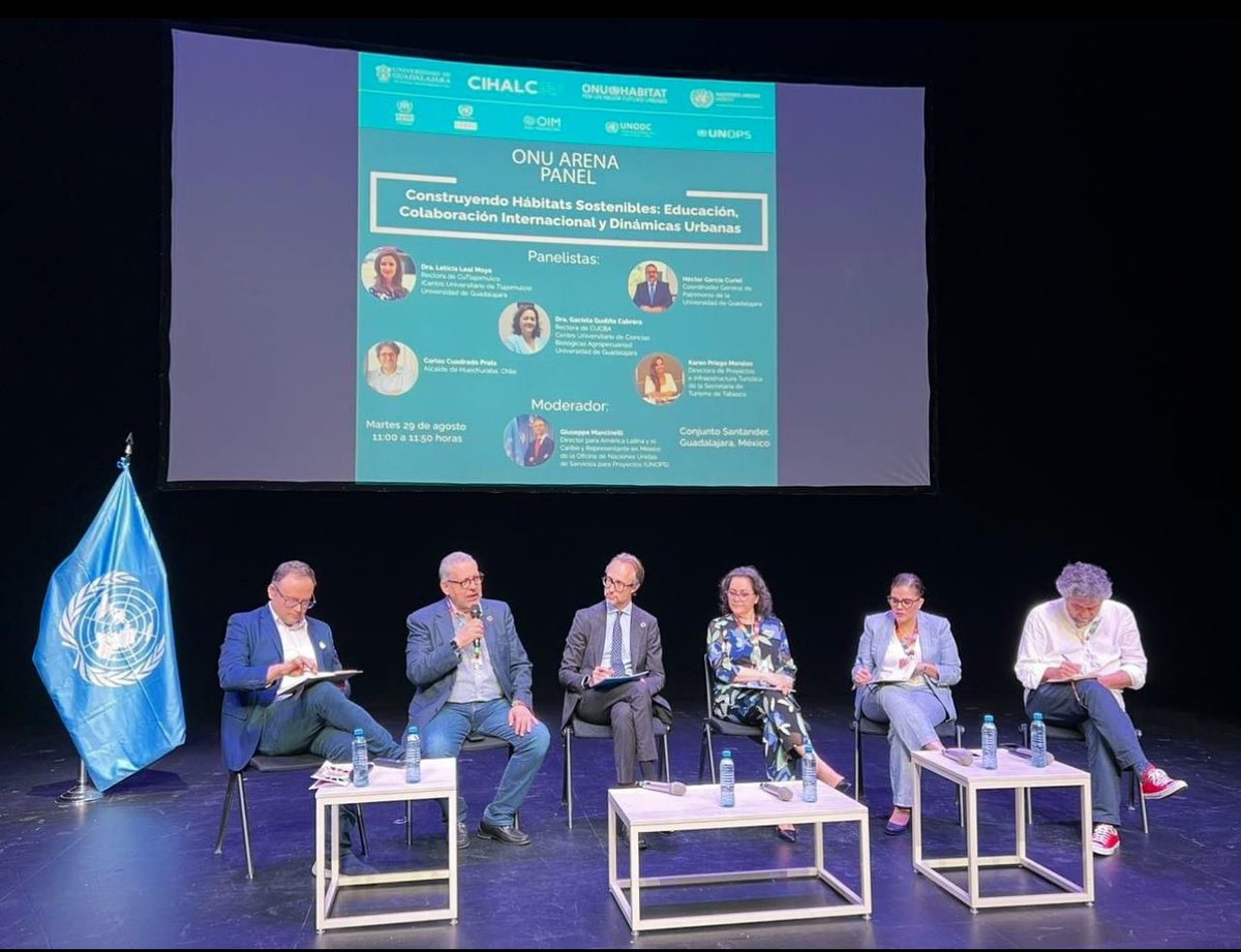 QuevedoJM21's tweet image. Dir. de Proyectos e Infraestructura Turística de #Tabasco, Karen Priego, participa en Segunda Cumbre Internacional del Hábitat de América Latina y El Caribe #CIHALC2023 en #Guadalajara y presenta estrategias como Ríos Mayas, Sabor a Tabasco, Pueblos Pintorescos y Turismo Verde.