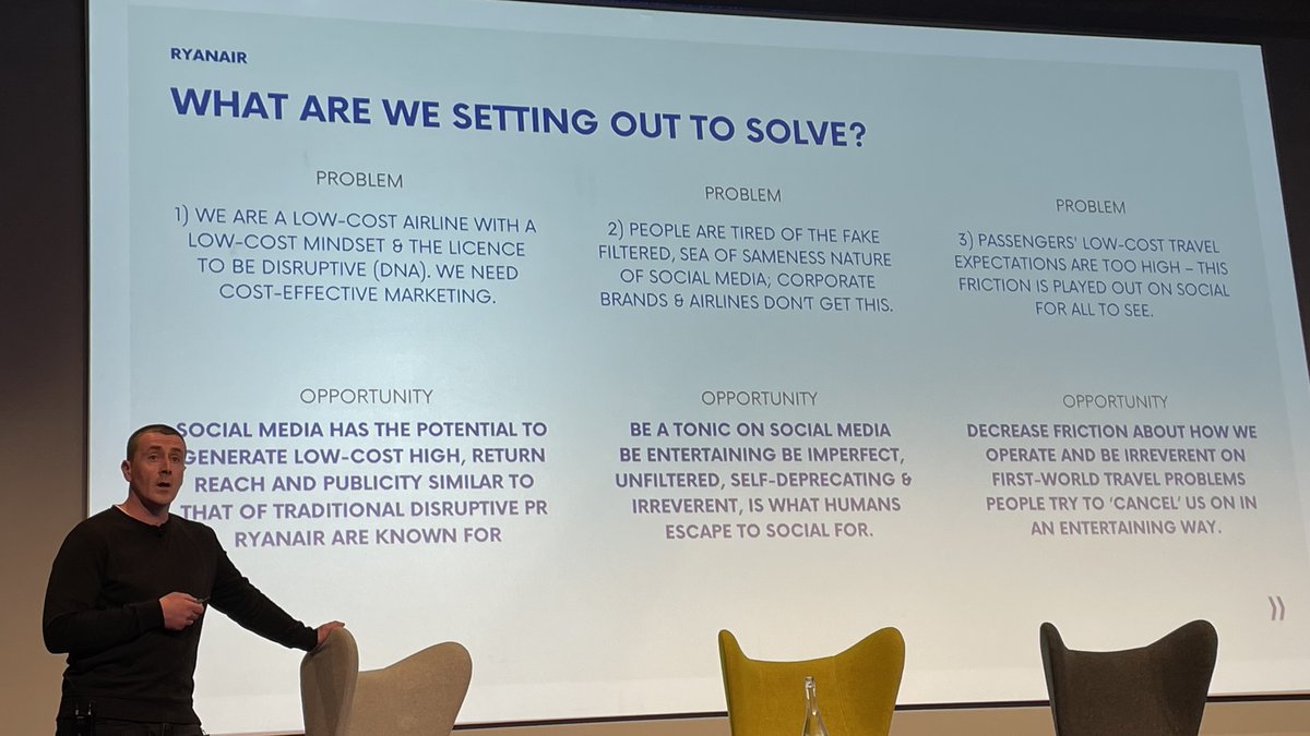 "You can have the most perfect campaign and it could flop, while the most half-baked campaign could explode. Let the audience do the talking." – <a href="/Ryanair/">Ryanair</a>'s Michael Corcoran on the unpredictability of social

#DBISummit