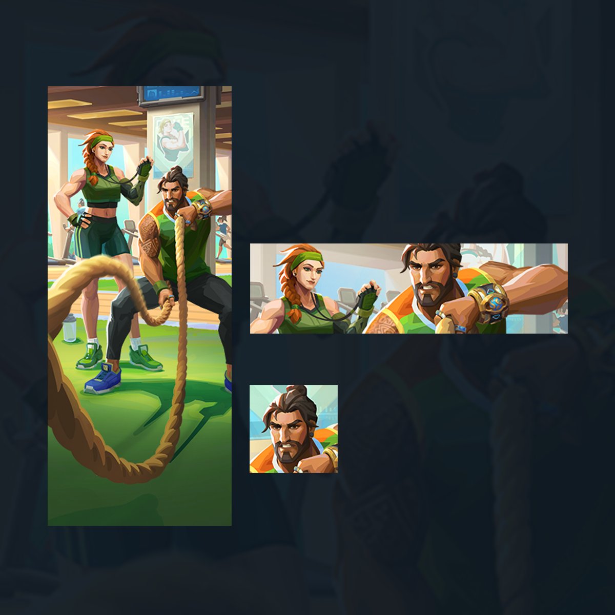 VALORANTLeaksEN's tweet photo. Rope Burn Playercard | #VALORANT https://t.co/dqV0rVn4Ny