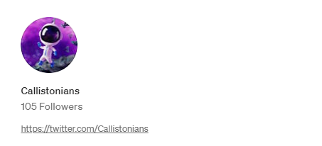 Callistonians tweet picture