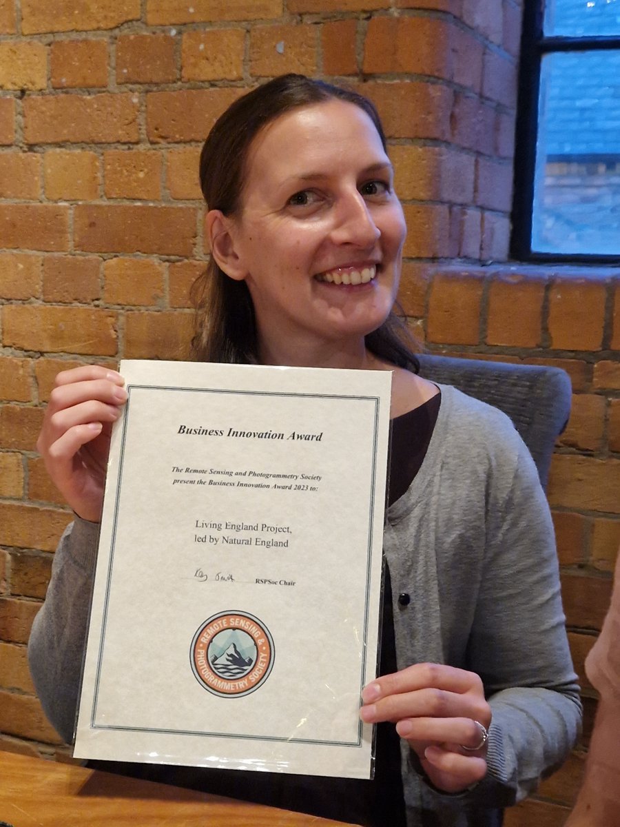 NE’s Living England has just won <a href="/RSPSoc/">RSPSoc</a>’s Business Innovation award. Check out this fabulous habitat map on magic.defra.gov.uk.

Living England is national scale, so helps to fill gaps in local mapping. The team are working hard on an updated version, out next year.

#NCEA