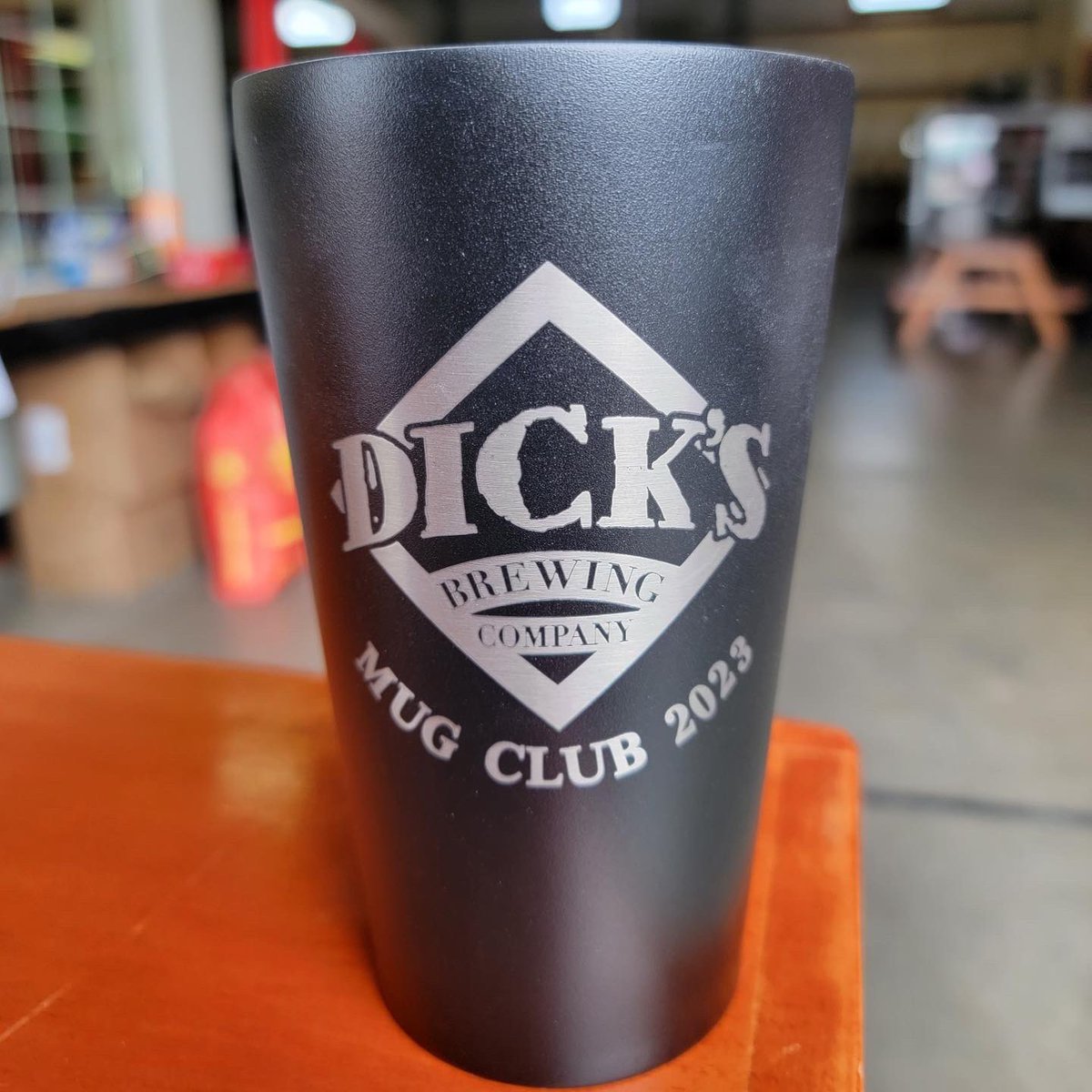 🍺Mug Club release party THIS Friday, September 8th at Dick's Brewery. See you there!