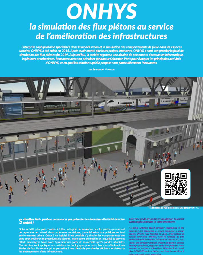 Le Village by CA Provence Côte d'Azur (@villagecasophia) on Twitter photo Bel éclairage pour notre alumni <a href="/ONHYS_software/">ONHYS</a> dans SOPHIA MAG ✨
Deux solutions logicielles uniques au monde pour améliorer la mobilité et renforcer la sécurité des piétons en ville.
#IA #BIM
cc <a href="/CASAOfficiel/">CASA - Officiel</a> <a href="/TelecomValley/">Telecom Valley</a> @Sophia50ans <a href="/SCEntreprises/">SophiaClubEntreprise</a> Bel éclairage pour notre alumni <a href="/ONHYS_software/">ONHYS</a> dans SOPHIA MAG ✨
Deux solutions logicielles uniques au monde pour améliorer la mobilité et renforcer la sécurité des piétons en ville.
#IA #BIM
cc <a href="/CASAOfficiel/">CASA - Officiel</a> <a href="/TelecomValley/">Telecom Valley</a> @Sophia50ans <a href="/SCEntreprises/">SophiaClubEntreprise</a>