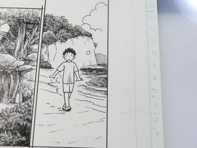 だいたい宮島の裏あたりを思い浮かべながら描いてます🙂 
