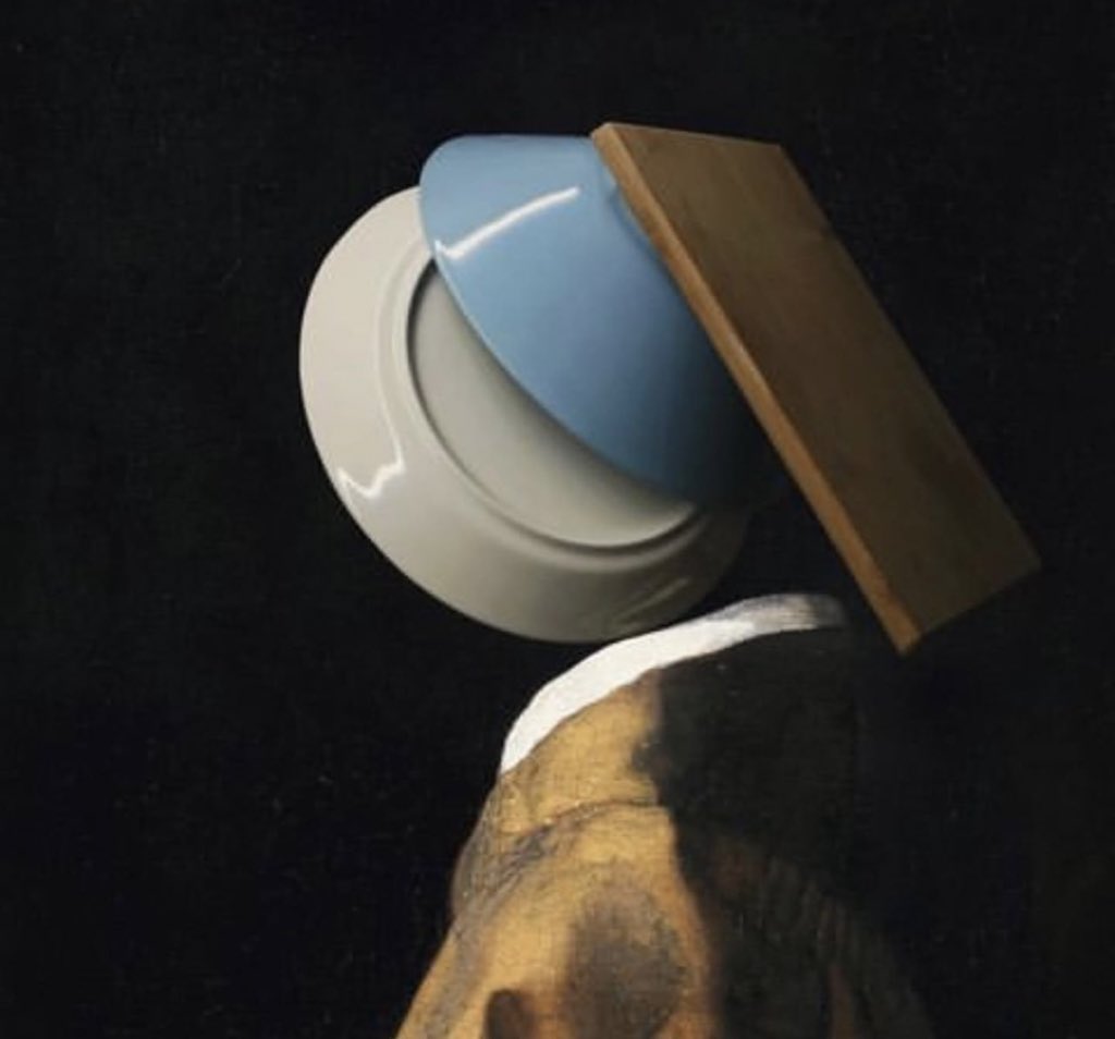 GalaSoilapolla's tweet photo. Het meisje met de parel  #JohannesVermeer #interpretatie🤦‍♀️ https://t.co/vNAvHdxk3E