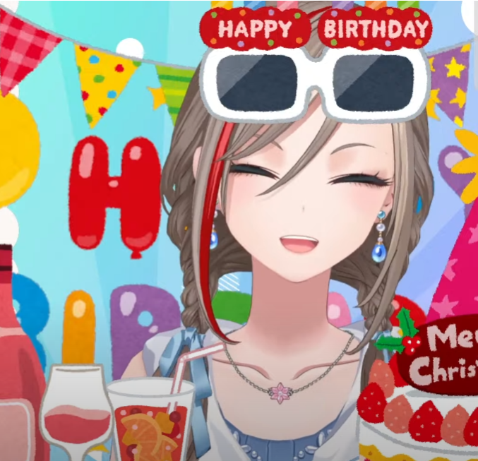 kurusu72me's tweet photo. お誕生日ありがとう！！🎊🎊🎊🎉
今年もよろしくお願いします！！❤️💐

 #なちゅ誕2023 https://t.co/SBay5xr97i