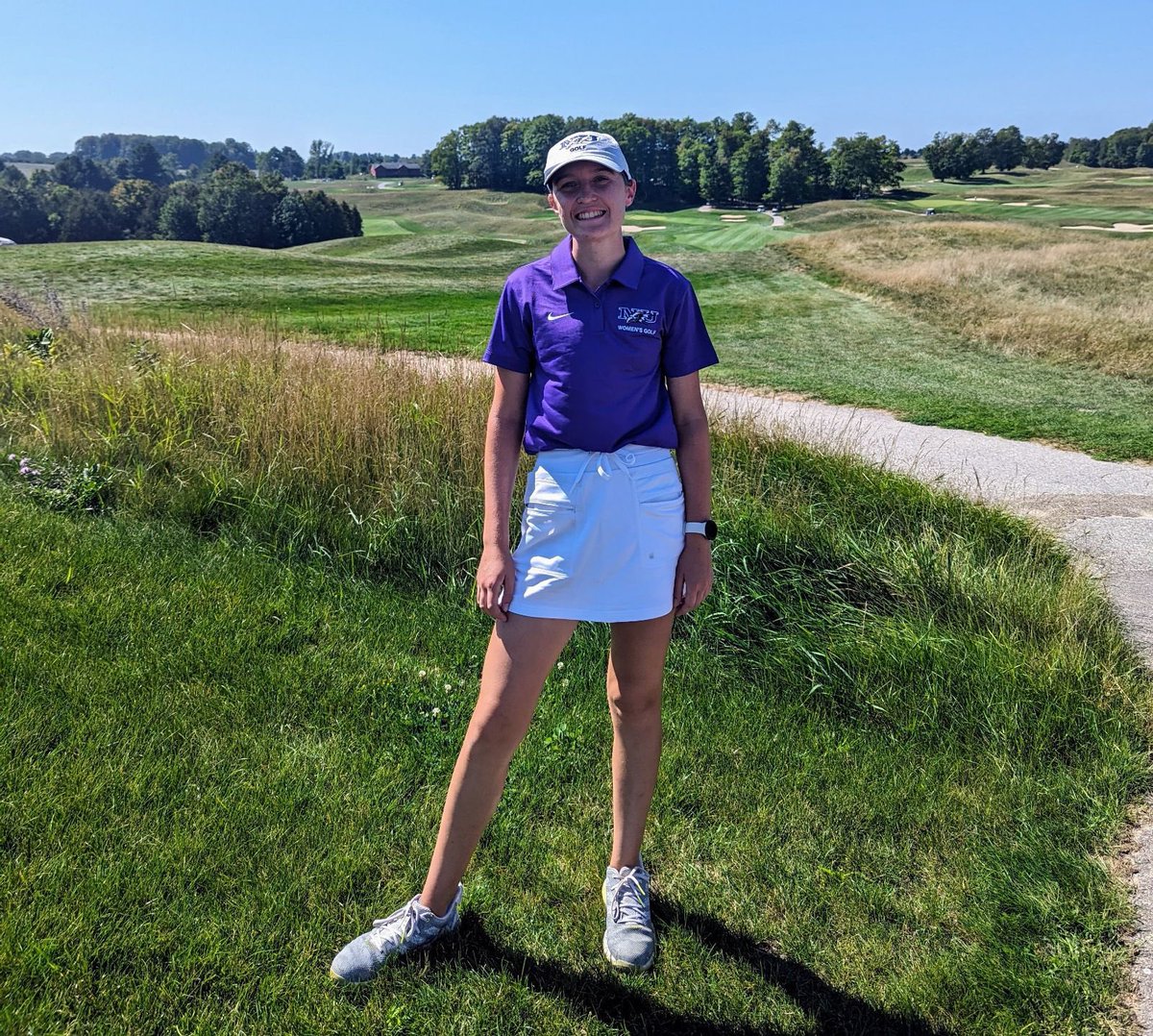 Congratulations to Casteel alumni Sierra Ashbaugh as she competed in her first collegiate tournament this past weekend. Her low score qualified her for the Bucknell Tournament this weekend. Good luck, Sierra!
