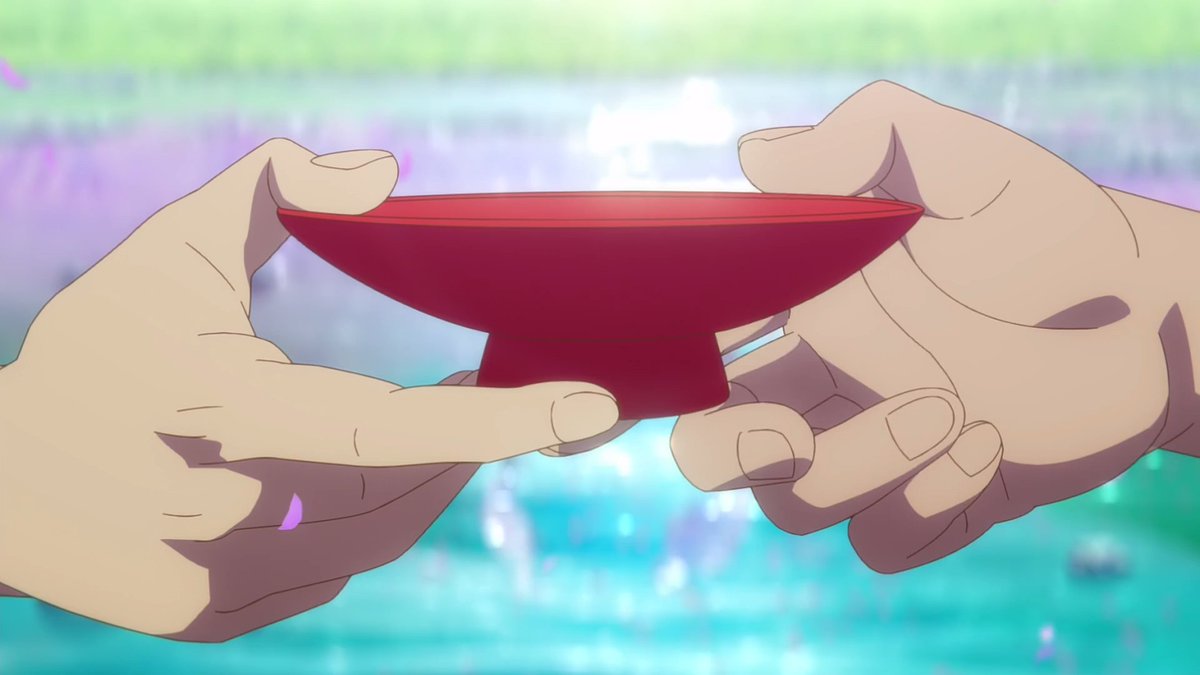 lady_nearby's tweet photo. sakura tree behind them. japanese cranes right in front of them. they are sharing sake. almost touching their fingers while passing the cup. you can not tell me they haven't shared at least one kiss. you can not tell me they haven't dreamed about marrying each other.

#fukufuku https://t.co/NF5UrvouYr