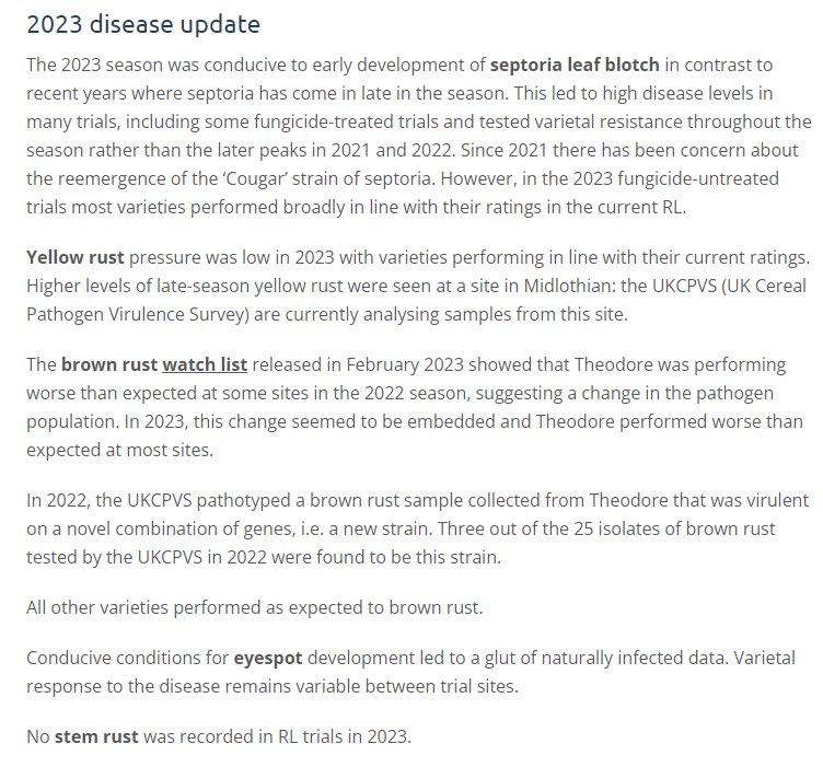 Catherine Harries (@catherinehar4) on Twitter photo Winter wheat disease data from the 2023 #RecommendedLists trials have now been published, along with commentary <a href="/AHDB_Cereals/">AHDB Cereals</a> #RLtrials Winter wheat disease data from the 2023 #RecommendedLists trials have now been published, along with commentary <a href="/AHDB_Cereals/">AHDB Cereals</a> #RLtrials