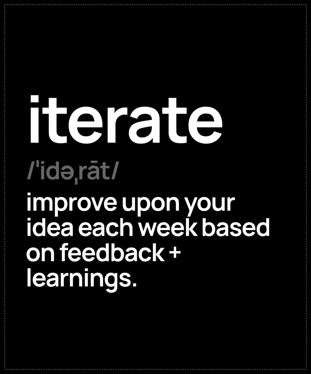 _nightsweekends's tweet photo. how to iterate on your ideas 🧵 https://t.co/eiEYyiXe4R