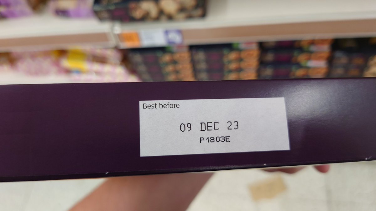 PSlack83's tweet photo. @retrogubb I take you Morrisons and raise you @sainsburys with mince pies with  a best before date in early December.... https://t.co/n93WRr5LjR