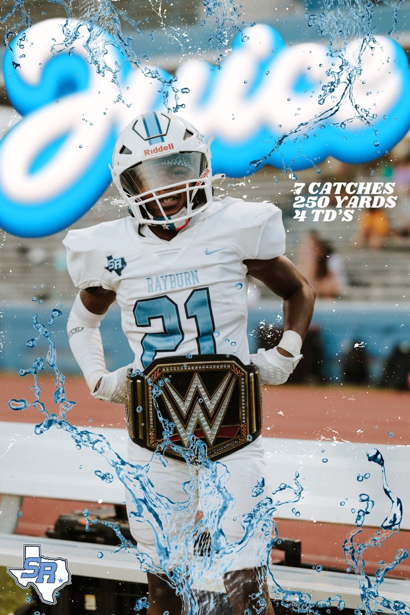 Pasadena, we need your help! 🚨

Sam Rayburn WR Chavodrian "Juice" Harris-Miles is up for the Mr. Texas Football Player of the Week, presented by <a href="/kroger/">Kroger</a>! #txhsfb

⭐ 7 receptions, 251 yards, 4 TDs receiving

Vote NOW: ow.ly/KU8z50PIoqo