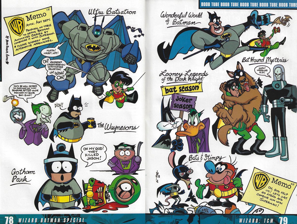 The Wizard #Batman Special featured an amazing piece by @BrizyComics ...