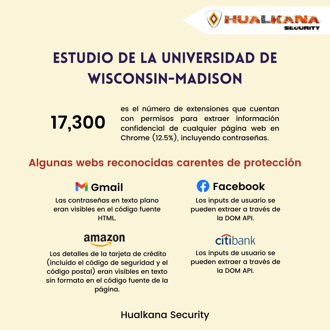 hualkanasec's tweet photo. #CUIDADO: Esta puede ser una manera fácil de #robarte tus #contraseñas si no eres precavido ... 📷
.
.
.
Fuente:
https://t.co/WzK9Fumw3o
#cybersecurity #ciberseguridad #news #noticia #chrome #passwords #extensiones #tips #recomendaciones #consejos #hualkanasecurity #hualkanasec https://t.co/mMT6Wrxt8R