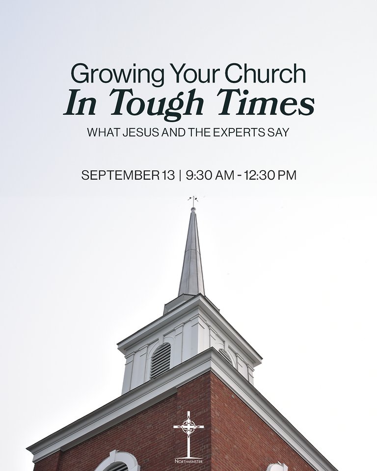Calling all members, pastors, skeptics, and believers from small, medium, and large churches! If you're seeking inspiration, guidance, or a fresh perspective on the Word, you wouldn't want to miss this!  

#NorthminsterChurch #Presbyterian #GrowYourChurch #GrowInFaith