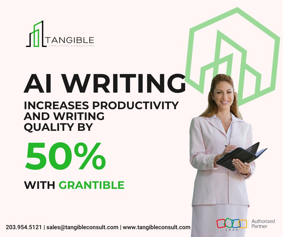 TangibleConsult's tweet photo. Simplify your grant application process with Grantible by @TangibleConsult . Designed to make your journey from application to grant prep smooth &amp; effortless. 

Welcome to a new era in funding, brought to you by AI .
 
https://t.co/EF7eT163iA 

#Grantible  
 #tangibleconsult https://t.co/WmIGHW7v9l