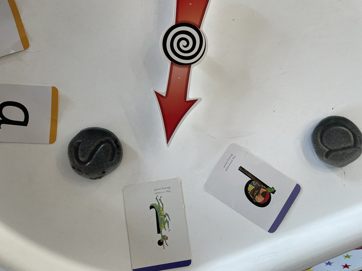 MrsGelston's tweet photo. Sound Spinner Game! β‘οΈ #literacy #phonicsgames #sounds #rwi #literacygames #eyfs #eyfsliteracy #readingisfun #love #learning #phonicsforkids #phonicsstars #reading #phonicstuff #tufftray https://t.co/mhRxYqsnKV