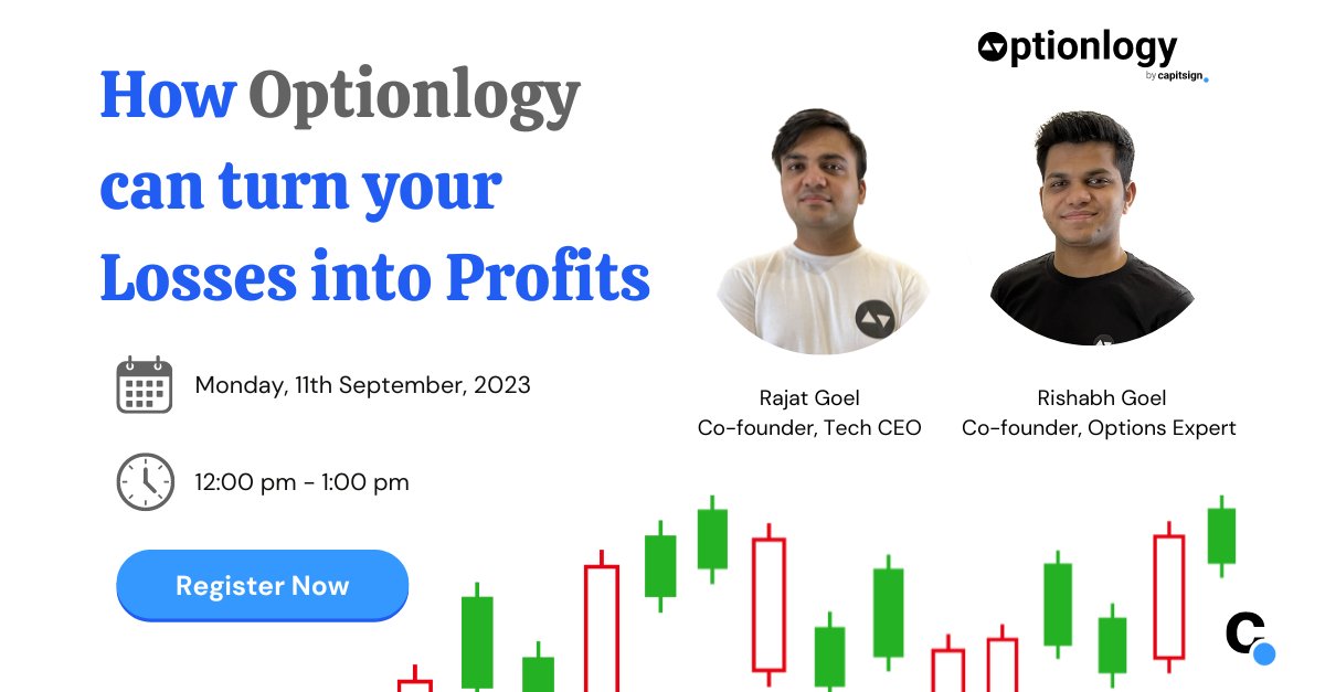option_logy's tweet photo. Why do only 11% of #OptionsTrading (according to a #SEBI report) making profits? Is it intelligence, luck, or some secret sauce? 
💪Let's bust some trading myths in our webinar on Monday, 11th Sept at 12pm
Register here: https://t.co/zfHuNZjHap https://t.co/o2Usl3sFUN
