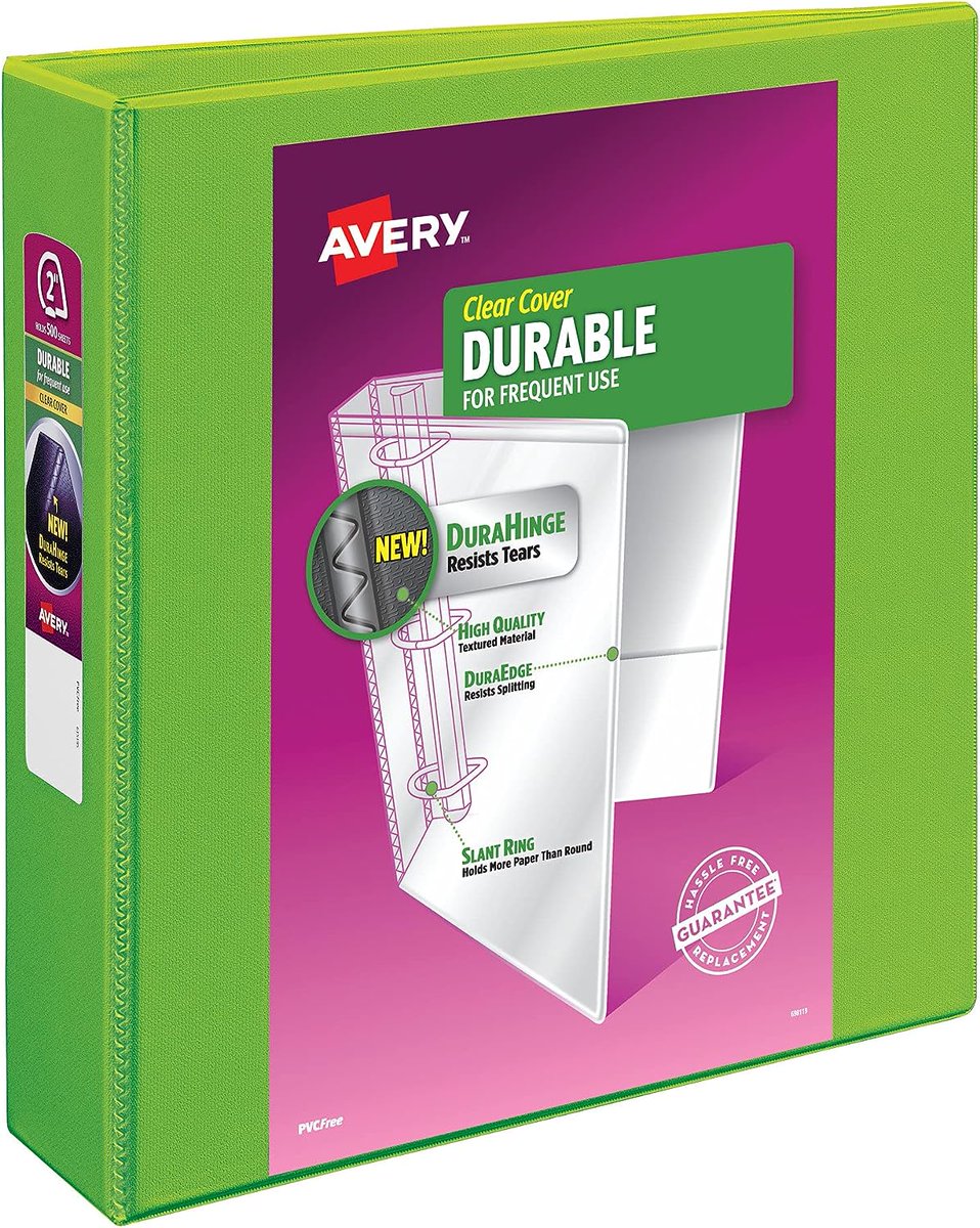 GraitDeals's tweet image. Check out this awesome deal I just found! 🤩 Get the Avery Durable View 3 Ring Binder, 2 Inch Slant Rings, 1 Green Binder (17838) for only $10.09 (from $13.82)! 🤑 Head over to graitdeals.com/ZRjkpuGxVV and get yours now! #binder #ringbinder #ad #deals #deal #dealsdealsde
