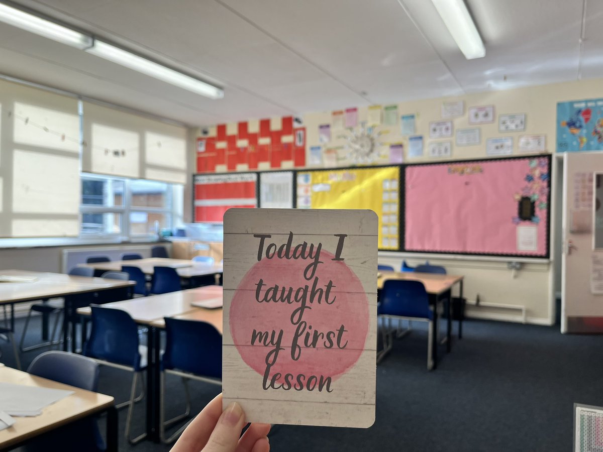 miss_owers's tweet photo. Day One as an ECT done👩🏼‍🏫🩷 #ECT #teacher #edutwitter #education https://t.co/vTb5jM7AGf