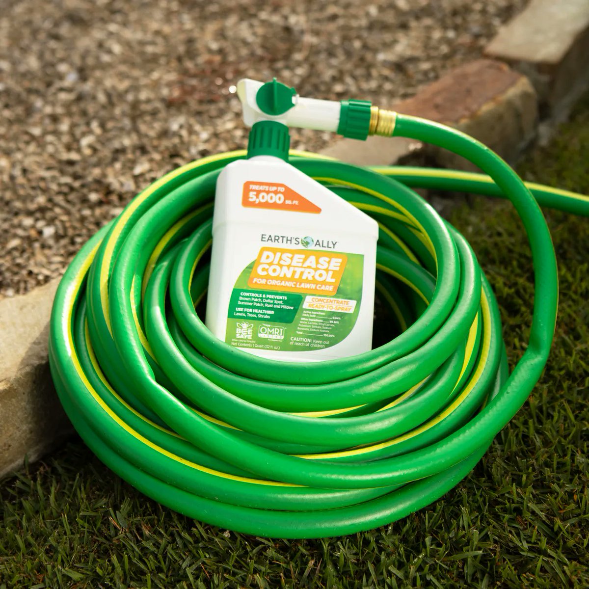 🏡 Keep brown patch, dollar spot, and rust away when you protect your yard with Earth's Ally Disease Control for Lawns