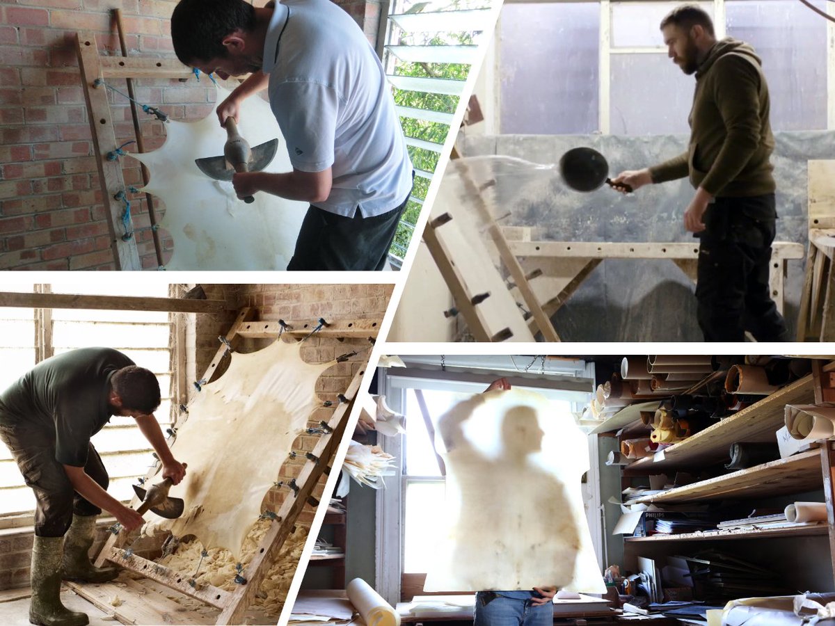 Aprons Off: The Real Freemason.
The Last Traditional Master Parchment Maker in the World
Name: Lee Mapley
Age: 43
Joined: 2014
Lodge: Manor of Swanburn
Lee uses organic materials to create beautiful products that are perfect for writing on; It's a 1000-year-old tradition.