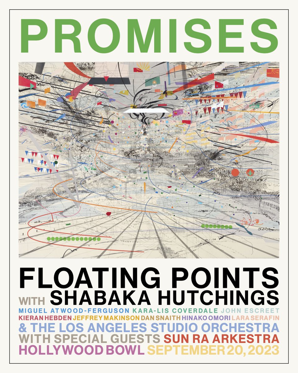 In 2 weeks, I’m going to be joined by a host of friends to perform Promises @thehollywoodbowl. <a href="/shabakah/">SHABAKA</a>, was in my first band (playing clarinet!) and Pharoah always spoke so highly of his playing. It feels right that he plays the tenor sax part.