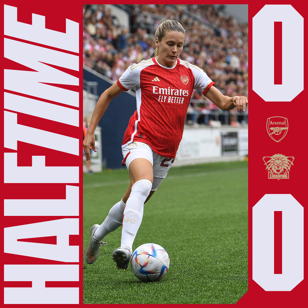 ArsenalWFC's tweet photo. All square at the break. COYG. 💪 https://t.co/NCEWQ6W5mv
