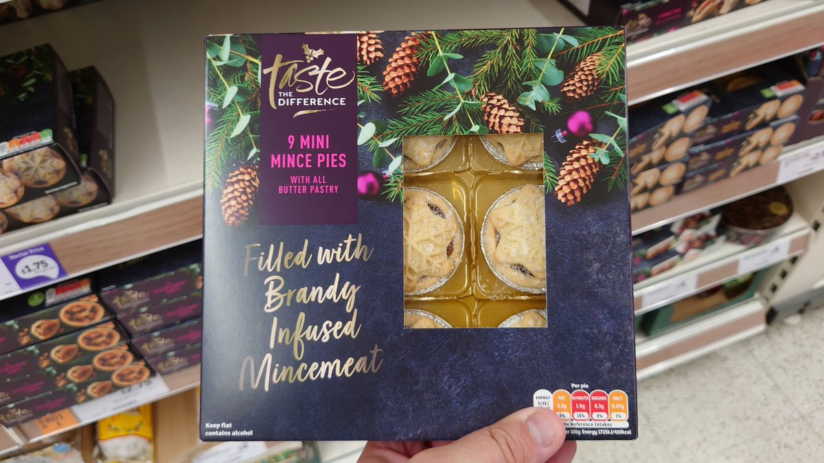 PSlack83's tweet photo. @retrogubb I take you Morrisons and raise you @sainsburys with mince pies with  a best before date in early December.... https://t.co/n93WRr5LjR