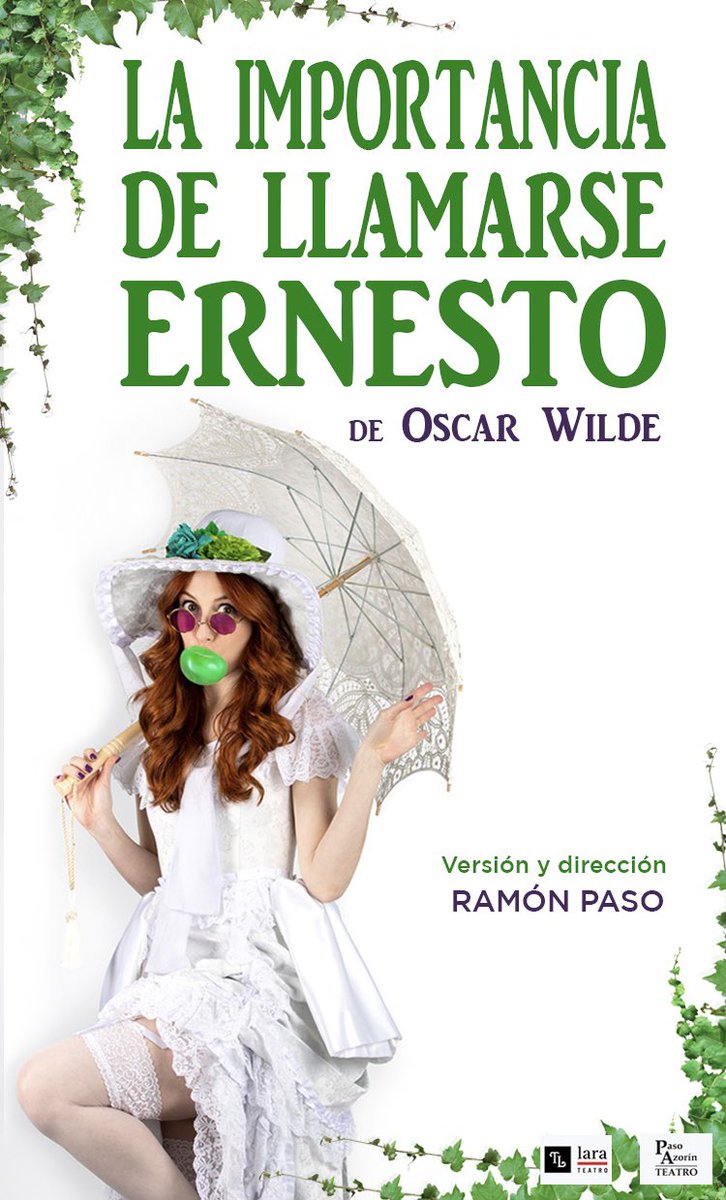 Este sábado a las 18h última función en <a href="/teatrolara/">Teatro Lara</a> . Gracias infinitas <a href="/ramonpaso/">Ramón Paso</a> y @PasoAzorinT por tanto 💚. Seguimos!!!