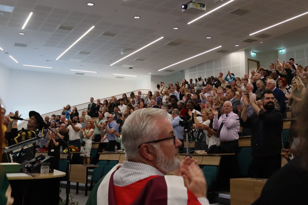 MUAppSocSc's tweet photo. A special and unprecedented moment when families and friends gave a spontaneous standing ovation to @Maynoothuni graduates today.
#CongratulationsAll https://t.co/geStA2MiSm
