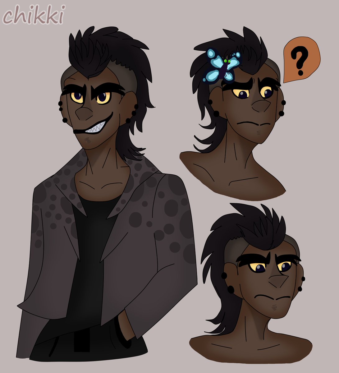 JustChikki's tweet photo. My fav character from Lion guard :> 
.....
It's Janja lol. #humanized #gijinka #lionguard #janja #janjahyena #myau https://t.co/Yqr0v4CKNC
