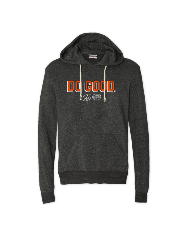 Burrowfdn's tweet photo. Do Good shirts are back for a limited time! Promo ends 9/17. New items have been added including Burreaux gear. Shop the full collection at https://t.co/fVpQj1doxV.

100% of the proceeds from the sale of Joe Burrow Foundation apparel from @whereimfrom benefit our foundation! https://t.co/enPXIe3IcL