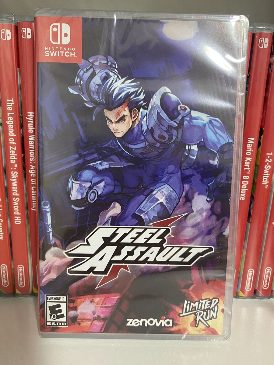 Físico N°s 360 &amp; 361!!

- Skelattack
 <a href="/Konami/">Konami</a> <a href="/Ukuza_games/">Ukuza</a> 

- Steel Assault 
 <a href="/ZenoviaLLC/">Zenovia Interactive 🔥 Neon Inferno OUT NOW!</a> 

#SwitchCorps