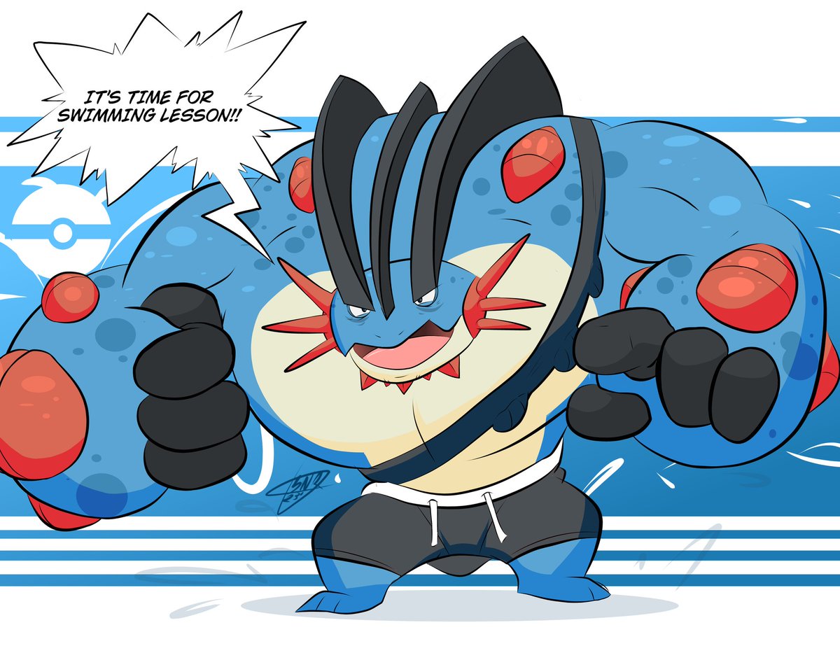 BowsarTheKoopa's tweet photo. Coach (Mega) Swampert 💦 https://t.co/wVG5jAn0mA